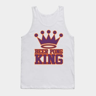 Beer Pong King Tank Top